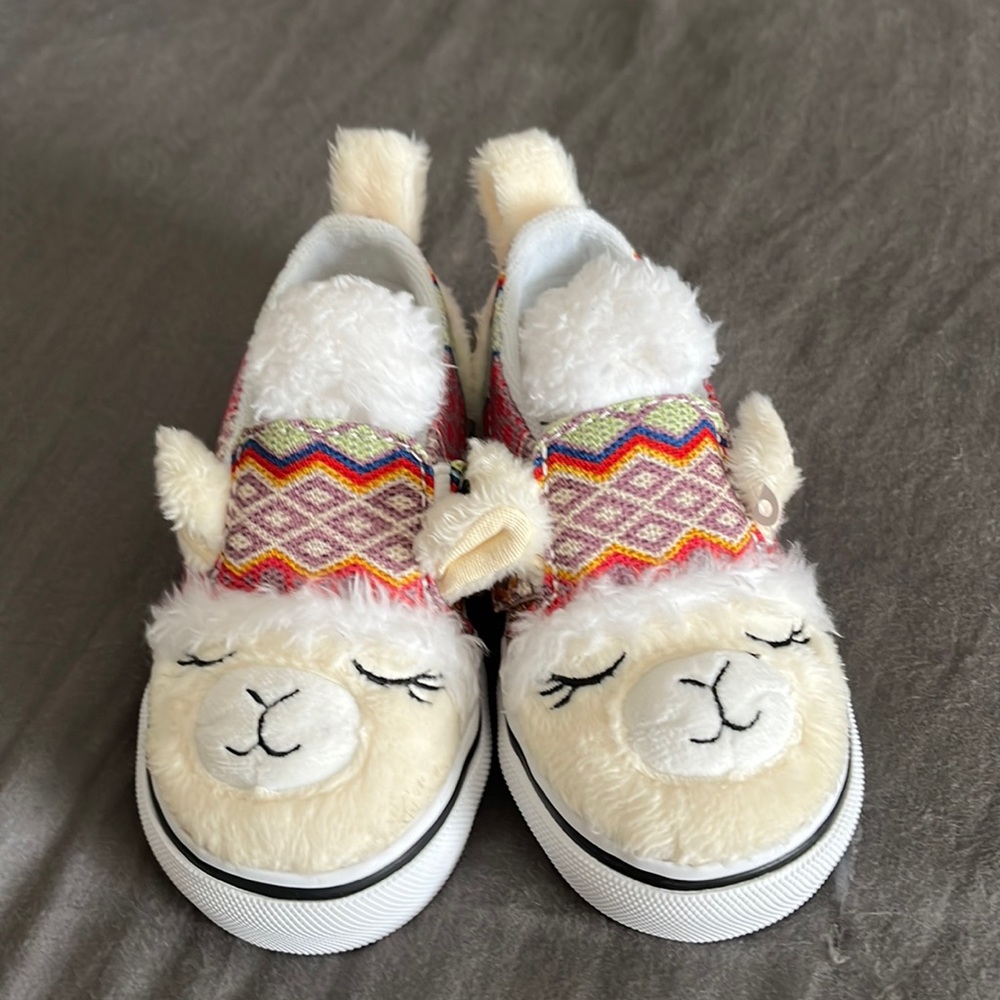 Vans llama shoes size 5 toddler